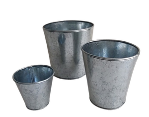 Conjunto de macetas para jardín, macetas para exterior, decoración grande para el hogar - Product Image 2