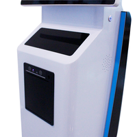 Machine de paiement Kiosque libre-service de 23.8 pouces BVS Pos Terminal Stand OEM cpu i5 8 Go 128 Go Kiosque de commande avec imprimante pour le paiement