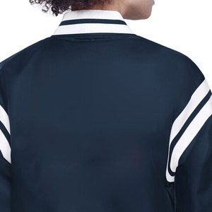 Veste de baseball en laine 100% pour femmes MOVA TEXTILES, qualité supérieure, coupe ajustée, logo personnalisé brodé, vestes de baseball - Product Image 5