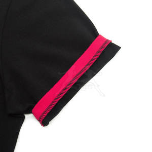 Polo de moda para hombre con cuello elegante y material de mezcla de algodón suave Polo de manga corta para hombre - Product Image 2