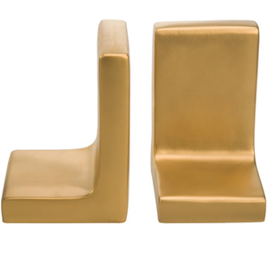 Home Craft Exports <b>Gold</b> Bookends for Heavy <b>Books</b> Made in India High Quality Bulk quantity Vintage Best Selling Handmade Luxury - Product Image 6