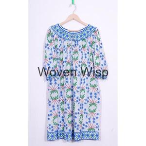 Robes longues à fleurs pour femmes Robe tissée à fleurs pour filles pour anniversaire pour la saison d'automne - Product Image 5