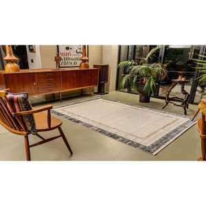 Tapis moderne multicolore Netline PR017 Perre, 60% viscose, 40% acrylique, pour chambre à coucher, bureau et chambre d'enfant - Product Image 1