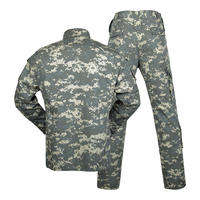 Uniforme tactique tendance à manches longues, séchage rapide, imperméable, logo personnalisé, uniformes de sécurité, multi-poches, costume camouflage