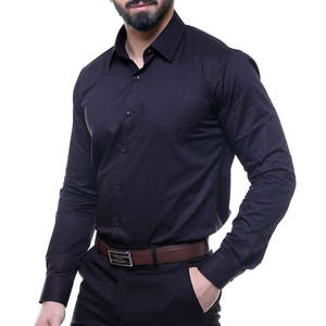 ชุดเดรสธุรกิจผ้าฝ้ายแท้ของผู้ชายเสื้อดีไซน์ใหม่มีปกตั้งไซส์ใหญ่พิเศษสำหรับฤดูใบไม้ผลิ - Product Image 2