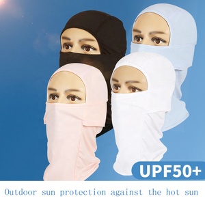 Balaclava en soie glacée avec logo personnalisé, haute élasticité, rafraîchissante, pour la conduite, livraison DDP - Product Image 5