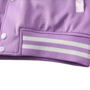 Chaqueta Letterman hecha a medida de la mejor calidad para mujer Chaqueta Letterman de material duradero más vendida para venta en línea - Product Image 3