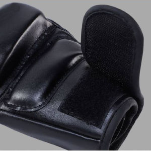 Cuero de alta calidad MMA Sambo Longitud de la muñeca Deportes Guantes DE LUCHA Pantalla táctil que absorbe la humedad para cierre Artes marciales - Product Image 6