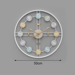 Reloj de pared de hierro de calidad de lujo Diseño moderno Perfecto para dormitorio de lujo Oficina y sala de estar a bajo precio - Product Image 5