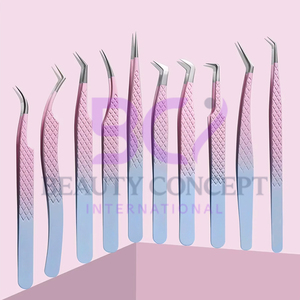 Fiber Tip Non-Slip Eyelash Extension Good Seller Made in Pakistan Isolation New Arrival Grafted Tweezers - Product Image 6