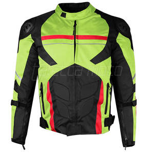 Veste textile de moto unisexe confortable, imperméable et respirante pour usage extérieur, personnalisable, vêtement de mode très vendu - Product Image 1