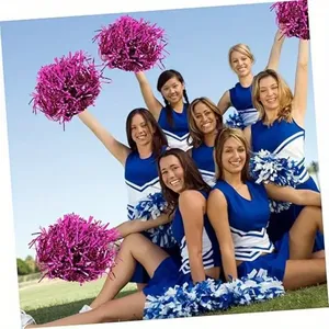 <span class=keywords><strong>Pompones</strong></span> divertidos <span class=keywords><strong>de</strong></span> animadora <span class=keywords><strong>pompones</strong></span> <span class=keywords><strong>de</strong></span> animadora flores <span class=keywords><strong>de</strong></span> mano <span class=keywords><strong>pompones</strong></span> <span class=keywords><strong>de</strong></span> <span class=keywords><strong>papel</strong></span> <span class=keywords><strong>de</strong></span> aluminio metálico <span class=keywords><strong>para</strong></span> adultos equipo deportivo espíritu animando fiesta - Product Image 2