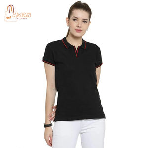 Trendy Women's 100% Cotton para Polos Estilo casual Suave transpirable y duradero Disponible en varios tamaños () Colores - Product Image 1