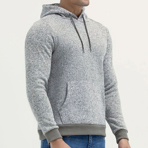 Sudadera con Capucha de Invierno para Hombre, Gruesa, 100% Algodón, Felpa, Diferentes Colores, Rib, Sudadera de Alta Calidad - Product Image 3
