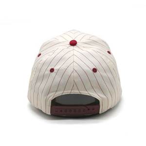 หมวกเบสบอลทรงโค้ง 5 ชิ้น ดีไซน์ใหม่ ลายทาง แฟชั่น สวมใส่สบาย ไม่มีโครง ปักโลโก้ สำหรับผู้ใหญ่ - Product Image 4