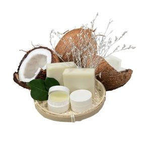 Savon en barre de blanchiment de la peau hydratant solide à l'huile de coco végétalien transparent fait à la main en vrac pour tous les types de peau-OEM Privé - Product Image 4