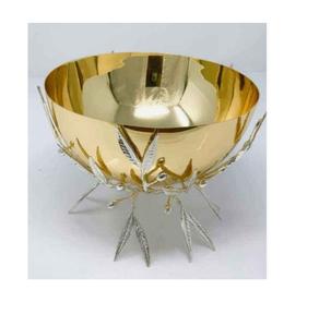 New Design Aluminium <b>Chocolate</b> Bowl High Demand Decorative Serving Dish for Parties Wholesale Price New Metal Dates Bowl - Product Image 3