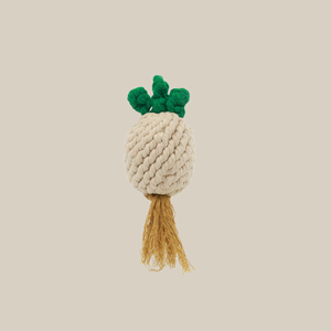 Jouet pour chat en forme d'oignon, fait main, écologique, en peluche, style dessin animé, pour chats et animaux de compagnie, livré dans un sac en plastique - Product Image 2