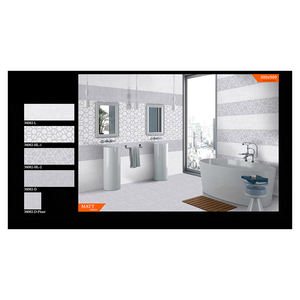 Carreau en céramique 30*90cm de finition de Matt de tuile disponible de mur de marque de distributeur OEM/ODM pour le salon - Product Image 5
