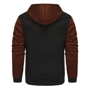 Sweat à capuche zippé pour homme en coton 100% de haute qualité avec impression personnalisée, tissu respirant et évacuant l'humidité - Coupe ample - Product Image 2