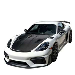 ชุดแต่งคุณภาพสูงสำหรับ Porsche 981 982 718 รุ่นดัดแปลง GT4/RS4 ชุดแต่งรอบคันสำหรับรถยนต์ กันชนหน้า สปอยเลอร์หลัง ช่องระบายอากาศ ปลายท่อไอเสีย - Product Image 6