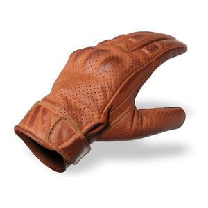 Guantes de moto de carreras profesionales de tamaño y Color personalizados de alta calidad Guantes de montar de cuero adecuados para exteriores - Product Image 1