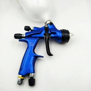NGT Precision Blue Durable Pneumatic <b>Spray</b> Gun Gravity Feed for Automotive Refinishing & Furniture Painting - Product Image 2