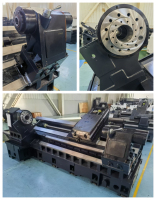 Torno CNC de Cama Inclinada Extendida para Trabajo Pesado Ryan HMS-1000 con Controlador Fanuc GSK de Japón y Alta Capacidad de Carga
