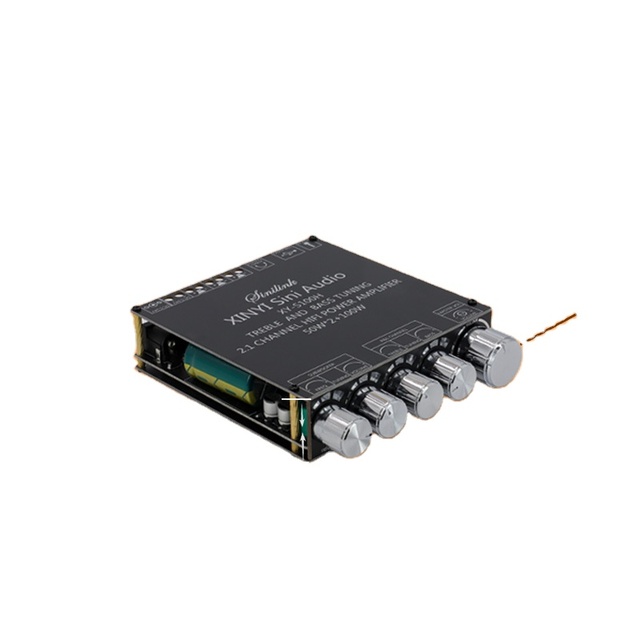 TPA3116D2 50W * 2+100W 2.1 channel power supply audio stereo subwoofer amplifier board module BTcompatible 5.0 XY-S100L XY-S100H