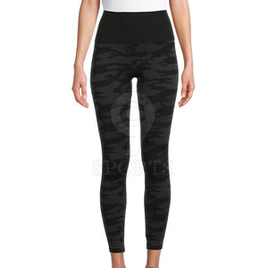 กางเกงเลกกิ้งสไตล์แฟชั่นเอวปานกลางของผู้หญิงกางเกงลายพื้นขายส่งจากปากีสถาน - Product Image 3