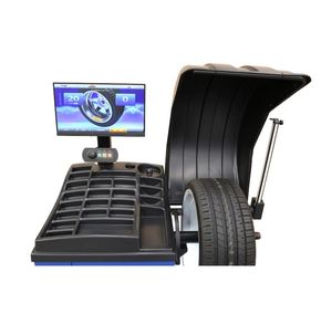 Best Price AS-401XFA Fully Automatic Wheel <b>Balancer</b> Auto Calibration LCD Digital Car <b>Tire</b> Balancing Machine Workshop - Product Image 2