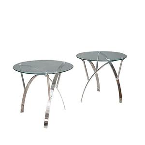 Décoration de restaurant et de café Table basse durable Design le plus récent pour les meubles de chambre Table basse intérieure avec dessus en verre - Product Image 3