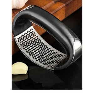 Prensa Manual de Ajo y Triturador de Jengibre de Acero Inoxidable, Herramienta para Hierbas y Especias, Fácil de Limpiar, 1 Pieza - Product Image 1