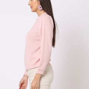 Nouveau sweat-shirt pour femme avec uni à la mode à manches longues personnalisé couleur unie polaire Fitness pas cher prix élégant femmes sweat - Product Image 5