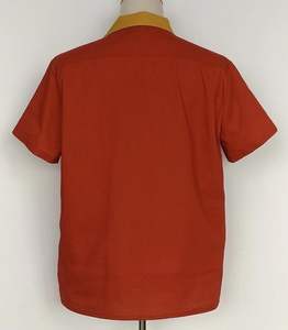 Camisa de Bolos Vintage para Hombre con Diseño de Panel Vertical Triple, Cuello Abierto y Tejido Transpirable de Alto Rendimiento - Product Image 3