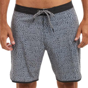 Shorts de pêche personnalisés à taille haute élastique, impression numérique sur toile solide, logo sur mesure, écologiques, imperméables et à séchage rapide - Product Image 1