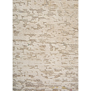 พรมขนสัตว์ผสมไหมถักมือสีเบจน้ำตาล Entropy รุ่น Esh-1524 (Cs-01) สำหรับตกแต่งบ้าน พรมห้องนั่งเล่นลายเรขาคณิต พรมรูปสี่เหลี่ยมผืนผ้าสำหรับห้องโถง - Product Image 3