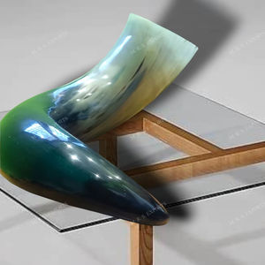 Corne à boire viking grande capacité, corne à boire de 4 à 10 litres, corne de bœuf de qualité alimentaire, décoration animale à prix de gros compétitifs - Product Image 5