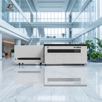 Cortadora Láser de Tubos con Certificación CE ISO 1530 6020 6025, Máquina de Corte Láser de Fibra de Tipo Cerrado para Placas y Tubos de 2000w 6000w 12000w con Cypcut