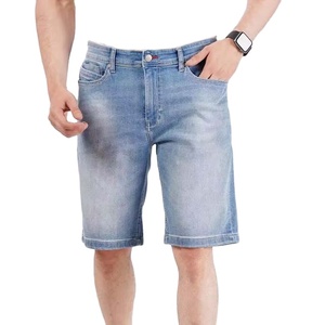 Shorts de Mezclilla para Hombre al por Mayor, Transpirables, de Secado Rápido, Lavado Claro, Cintura Alta, Ropa de Calle, Gimnasio, Fitness, Entrenamiento, 2026 - Product Image 2