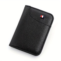 Portefeuille en cuir fait main sur mesure VIP, option OEM de luxe pour clients premium, design français FD0000359, fabriqué en France