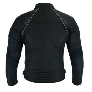 OEM Custom Men's High Street Winter Denim Work <b>Jacket</b> High <b>Reflective</b> Breathable Canvas for <b>Cycling</b> Motorcycle Riding Stand - Product Image 3