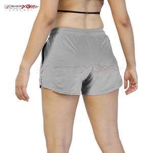 Pantalones cortos deportivos para correr para mujer con ajuste relajado y cintura elástica para entrenamiento cómodo Pantalones cortos para correr para mujer - Product Image 5