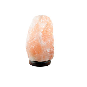 Export Quality Wholesale Natural Pink Himalayan Salt <b>Lamp</b> With <b>Wooden</b> <b>Base</b> for Home Decoration and Spa - Product Image 4
