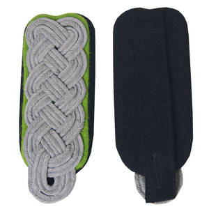 Tablero de hombro con cable dorado de alta calidad, cordón metálico OEM, cordones de hombro trenzados dobles para uniforme - Product Image 6