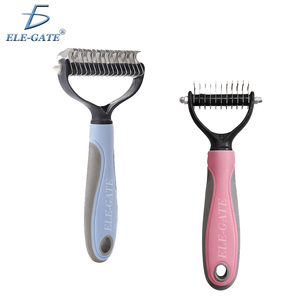 Práctico Cepillo para Mascotas, Peines Personalizables de ABS y Acero Inoxidable para Eliminar el Pelo, Material PP, Fuente de Alimentación por Carga - Product Image 1