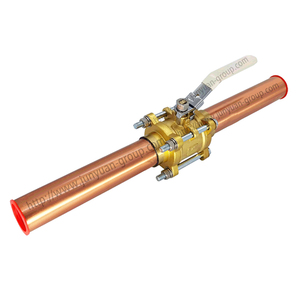 OEM 3pc Welding Ball <strong>Valve</strong> MedGas Full Dual-Port Medical Gas Ball <strong>Valves</strong> With W/extensions &amp; <strong>Locking</strong> <strong>Device</strong> - Product Image 4