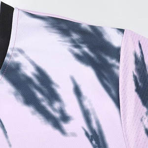 Uniforme de fútbol de equipo de manga corta con cuello en V de secado rápido transpirable de alta calidad de fábrica 100% poliéster Club entrenamiento todo - Product Image 5