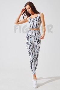 Combinaisons de jogging personnalisées Ensembles de fitness pour sports Pantalons à manches longues Chandail de jogging pour femmes - Product Image 5