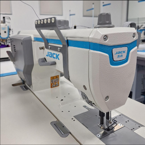 Máquina de coser industrial de triple arrastre adaptable para trabajos pesados con puntada de pespunte y construcción de acero, mango de plástico - Product Image 6